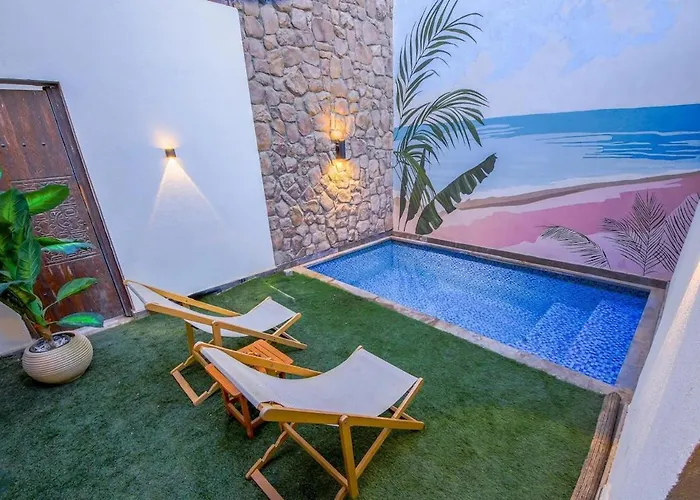 1 Bd Duplex With Private Pool And 2 Bathrooms شقة الغردقة